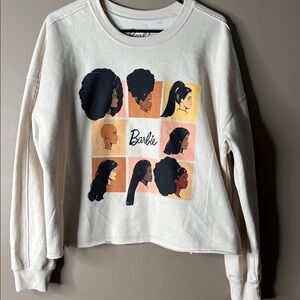 Barbie Cream Sweatshirt